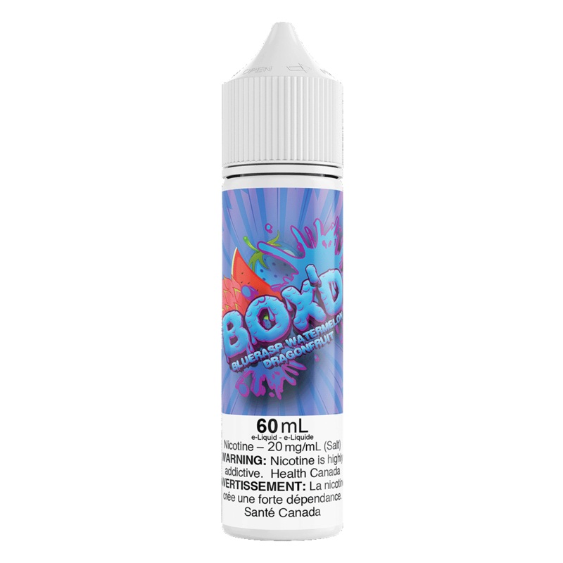 BLUERASP WATERMELON DRAGONFRUIT – BOX’D SALT 60ML [AB]
