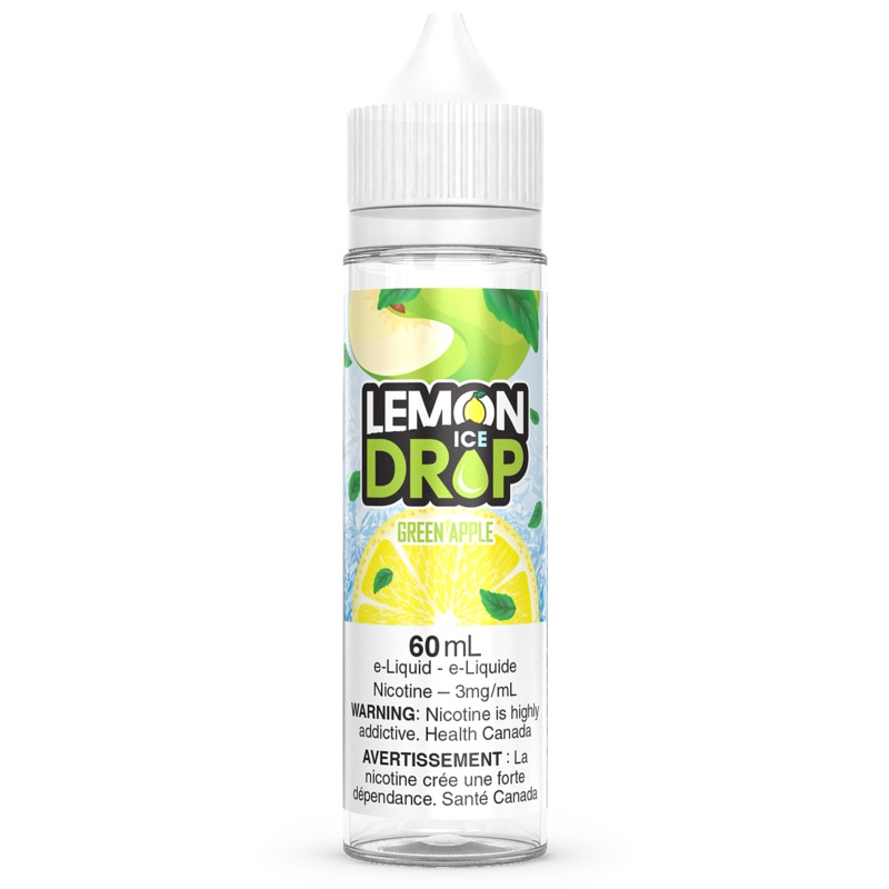 GREEN APPLE ICE – LEMON DROP 60ML [AB]
