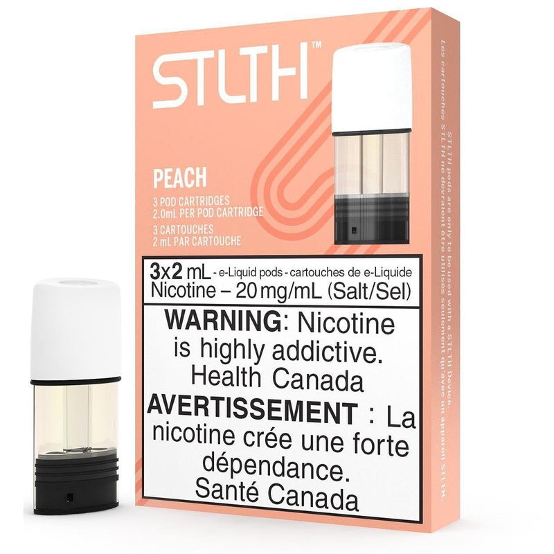 STLTH POD PACK – PEACH [AB]|20mg