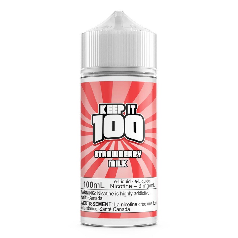 STRAWBERRY MILK – KEEP IT 100 | 100ml [AB]