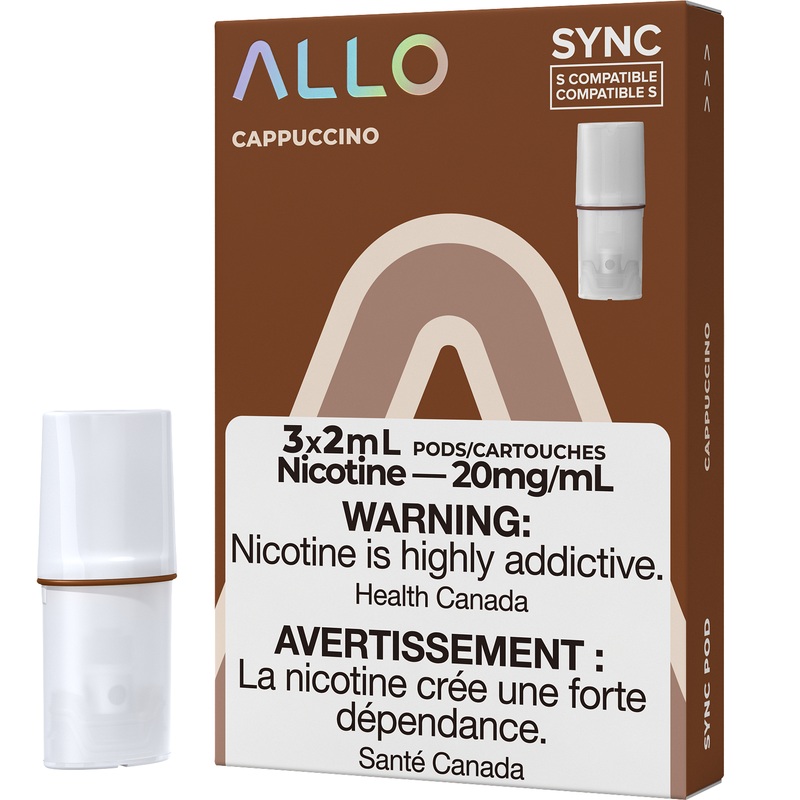 ALLO SYNC POD PACK – CAPPUCCINO [AB]