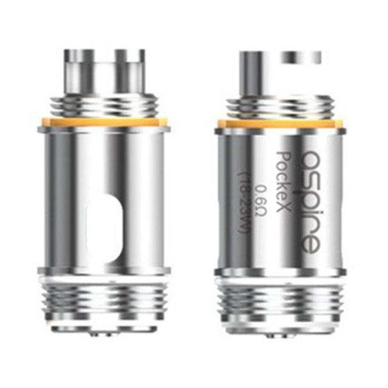 Aspire PockeX Coils|5 pack 0.6 Ohm