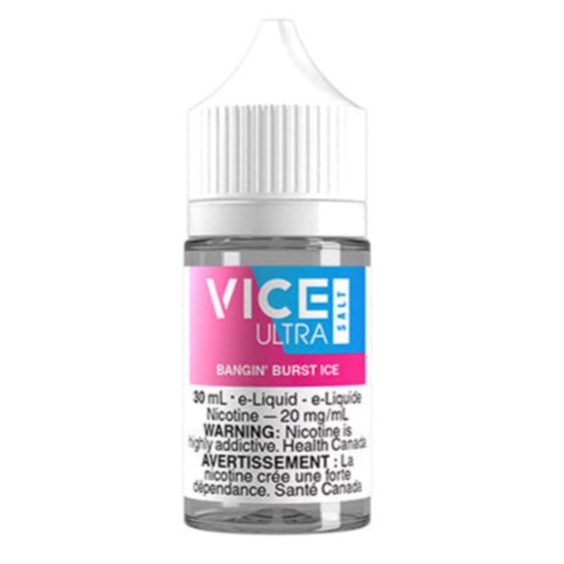 BANGIN’ BURST ICE – VICE ULTRA SALT 30ML [AB]