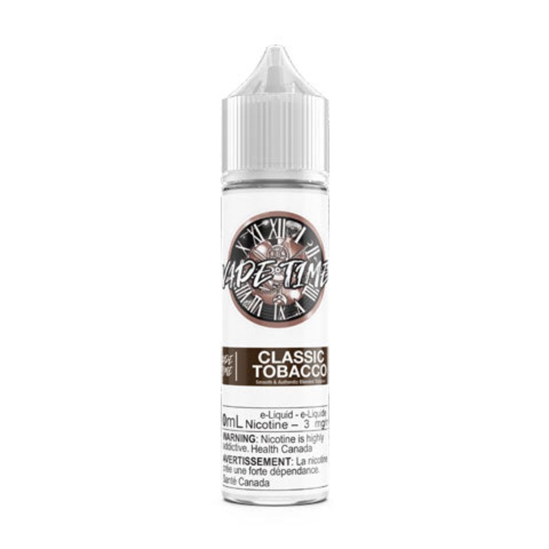 Classic Tobacco E-Juice is|60 ml|3 mg/ml|6 mg/ml|12 mg/ml