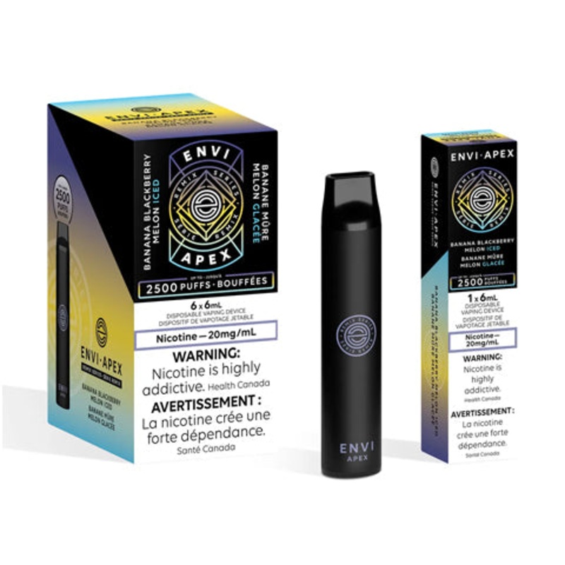 ENVI Apex Disposable|Cappuccino|Intense Mint|Mango Peach Watermelon|20mg/30mL|20mg