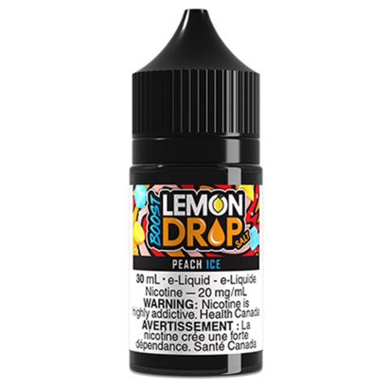 PEACH ICE – LEMON DROP BOOST SALT 30ML [AB]