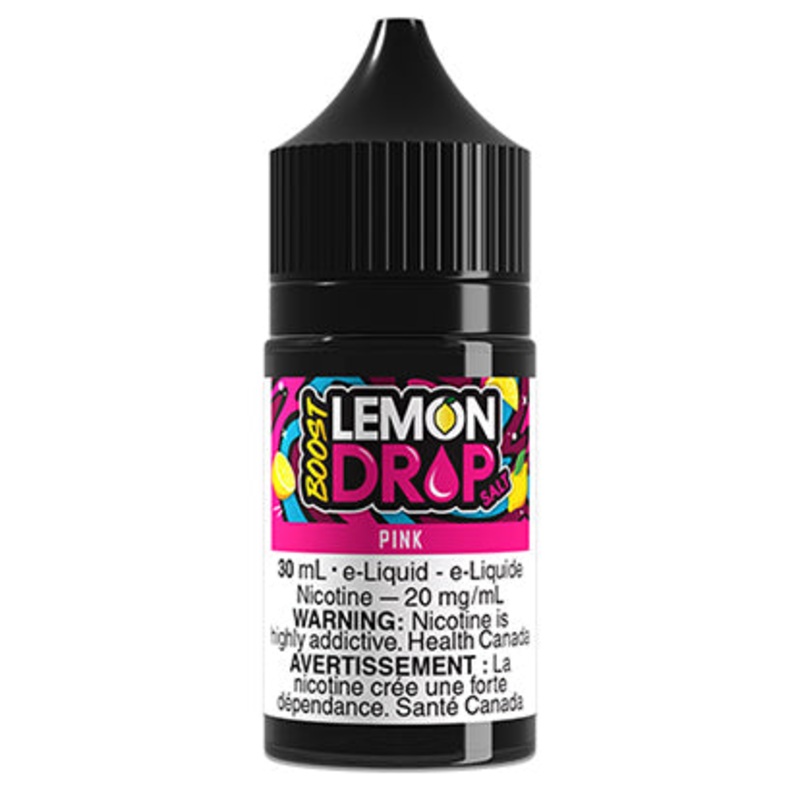PINK – LEMON DROP BOOST SALT 30ML [AB]
