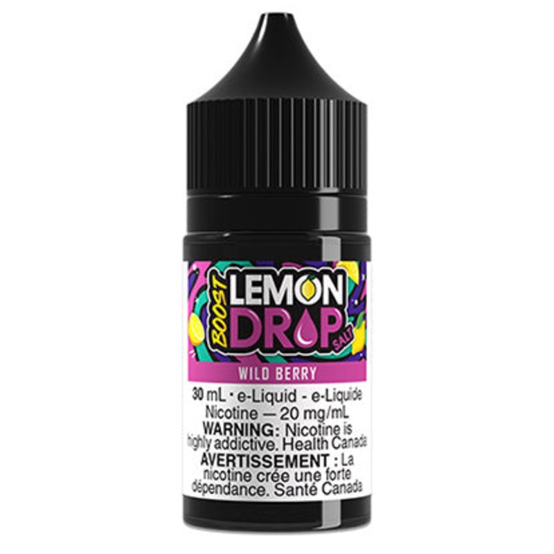 WILD BERRY – LEMON DROP BOOST SALT 30ML [AB]