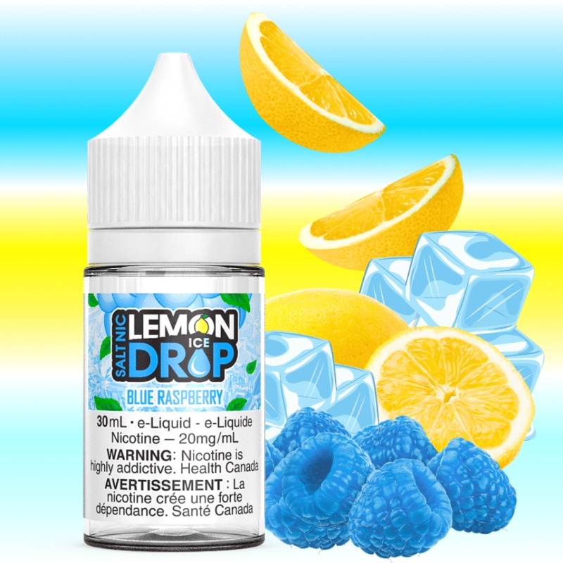 Blue Raspberry Ice Salts By Lemon Drop E-Liquid