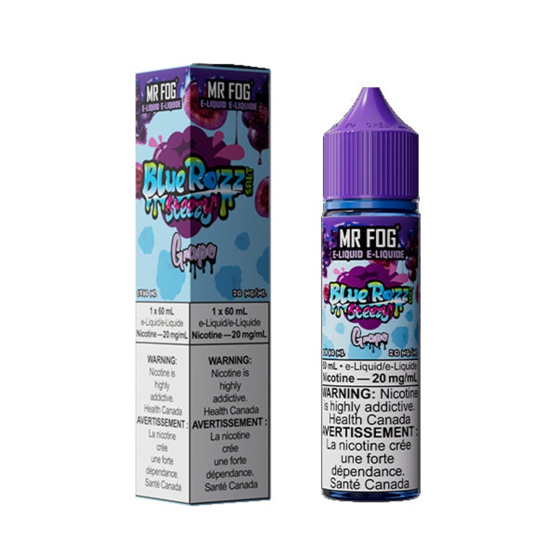 BLUE RAZZ STEEZY GRAPE – MR. FOG SALT 60ML [AB]