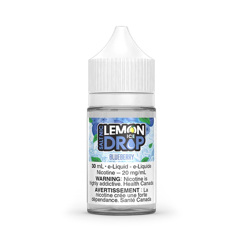 BLUEBERRY ICE – LEMON DROP SALT 30ML [AB]