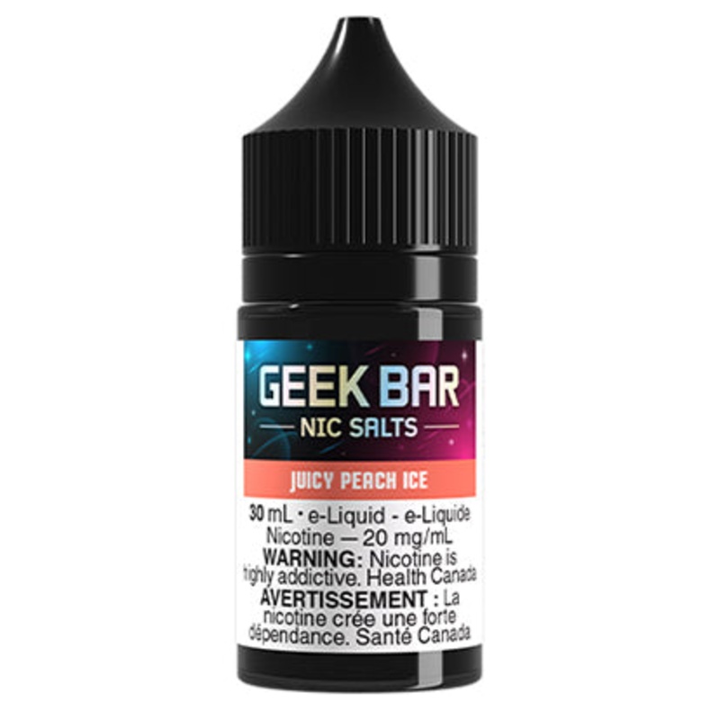JUICY PEACH ICE – GEEK BAR NIC SALT 30ML [AB]