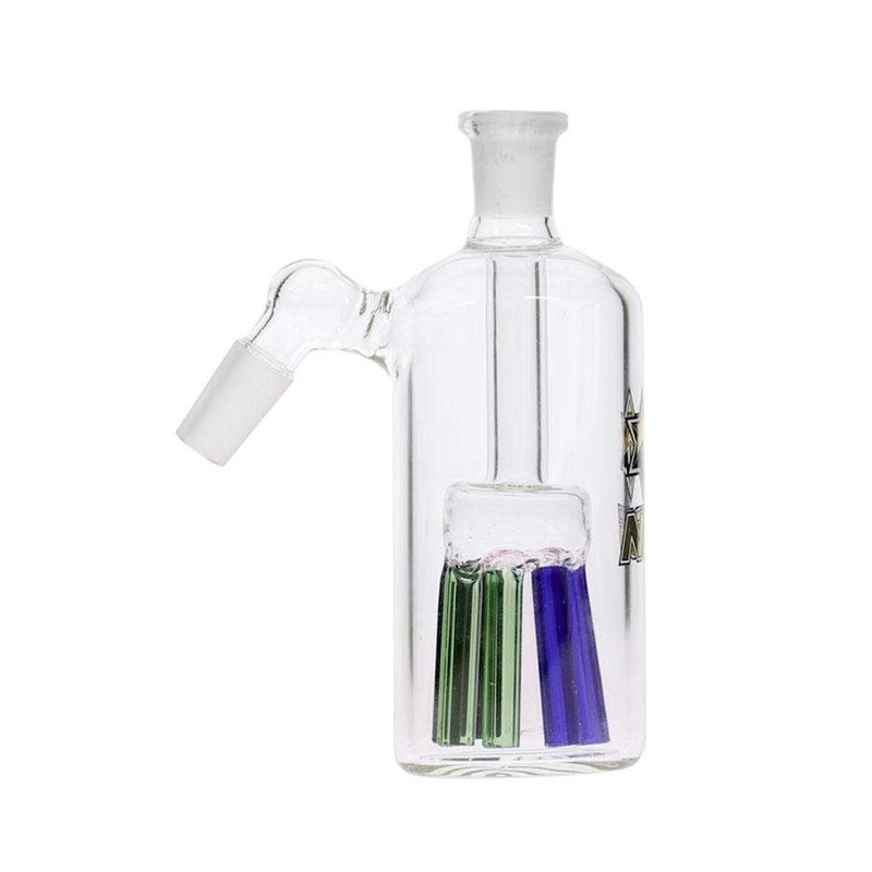 Nice Glass- Multi-Color 8-Arm Ash Catcher