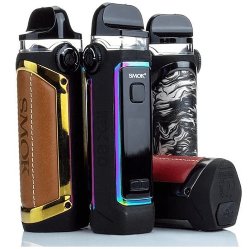 Smok IPX 80 Pod Kit-3000 mAh|3000 mAh|Red Leather|Grey|Blue|Fluid 7 Color|Fluid Black & White|Brown Leather