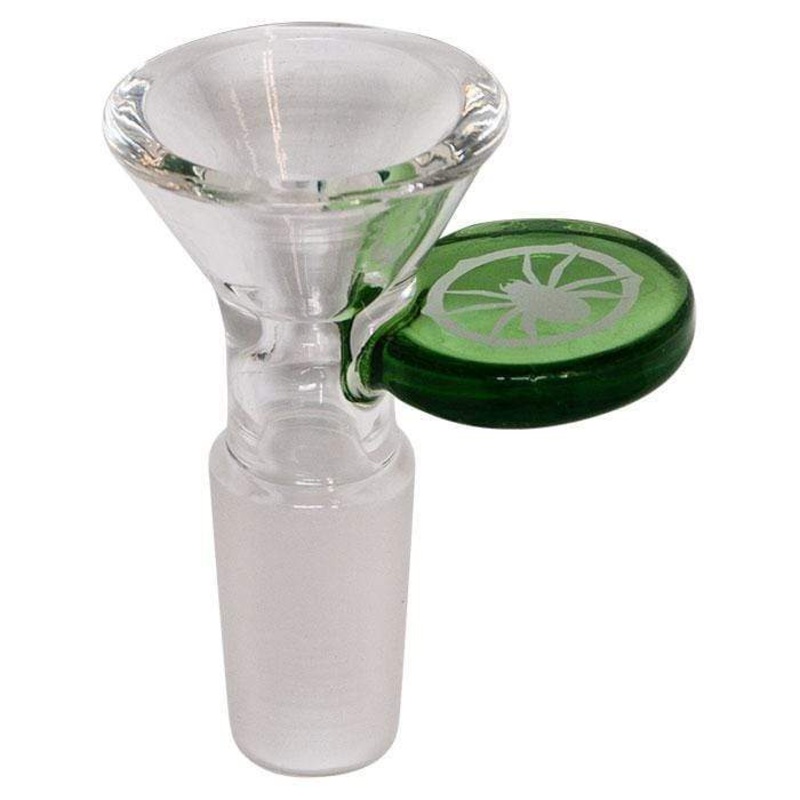 Spider Glass Bowls-14mm Male|Amber|Pink|Green