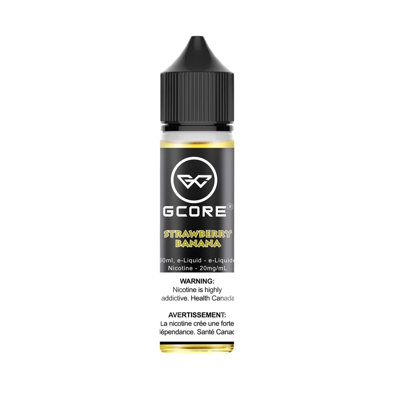 STRAWBERRY BANANA – GCORE NIC SALTS 60ML [AB]