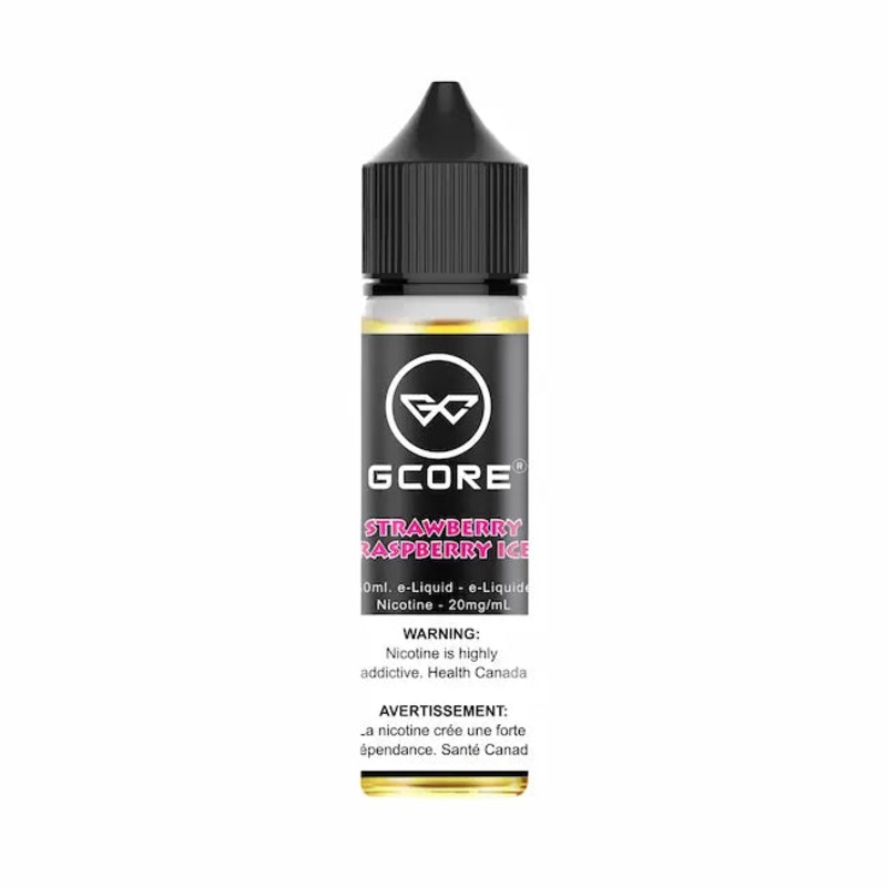 STRAWBERRY RASPBERRY ICE – GCORE NIC SALTS 60ML