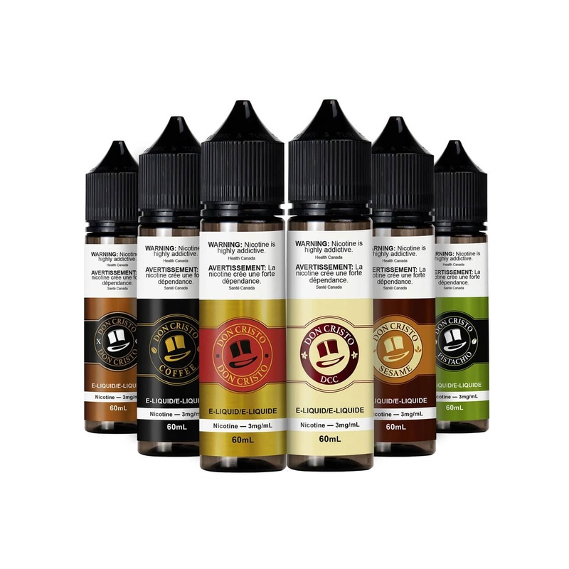 Don Cristo E-Liquid-60ml|Original|XO|Custard(DCC)|Maple|0mg|3mg|6mg|12mg|Federal|Provincial