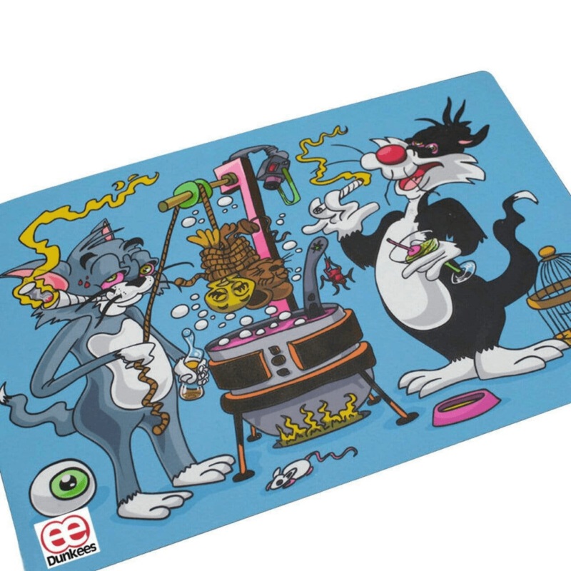 Dunkees Silicone Dab Mats|Three Days|Impossible Task|Candy Land|Dab Wars|Got em