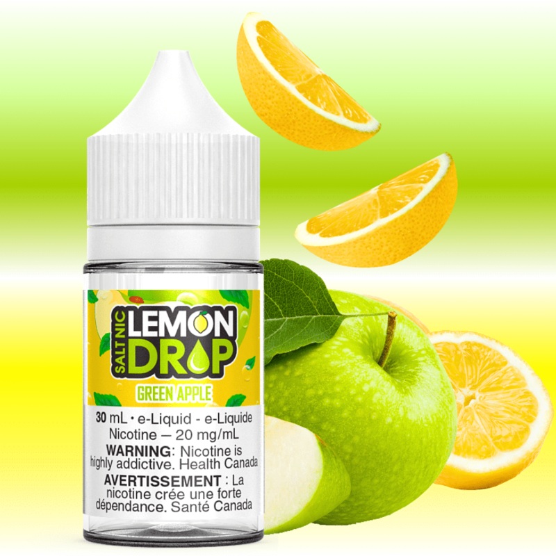 Green Apple Salt By Lemon Drop E-Liquid
