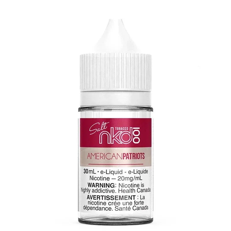Naked100 E-liquid – 30mL SALTS