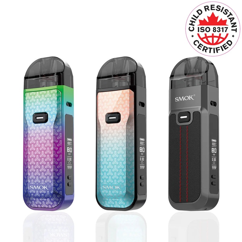 Smok Nord 5 Pod Kit|7 Color Dart|Black Leather|Beige White Leather|Green Blue Dart