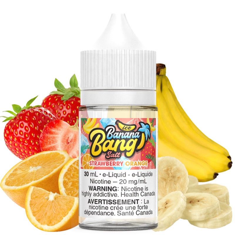 Strawberry Orange Salt by Banana Bang E-Liquid
