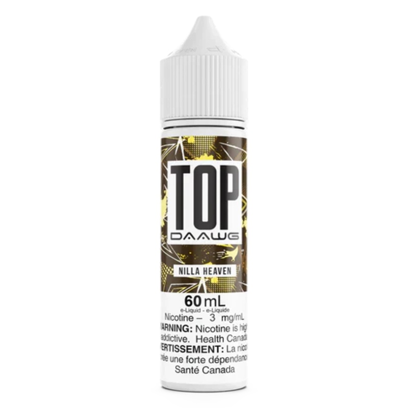 Top Daawg E-Liquid-60ml|Angel|Blue Addiction|Nilla Heaven|Outlaw Reloaded|Sucker Punch|0mg|3mg|6mg|10mg|12mg|Federal|Provincial