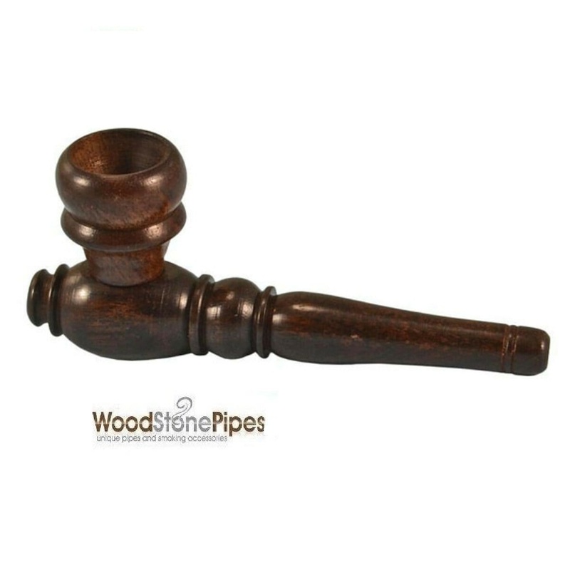 WoodStone Carved Wood Pipe 3