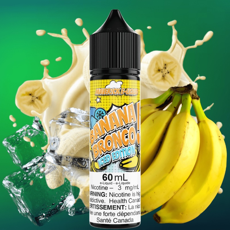 Banana Bronco Iced by Maverick E-Liquid