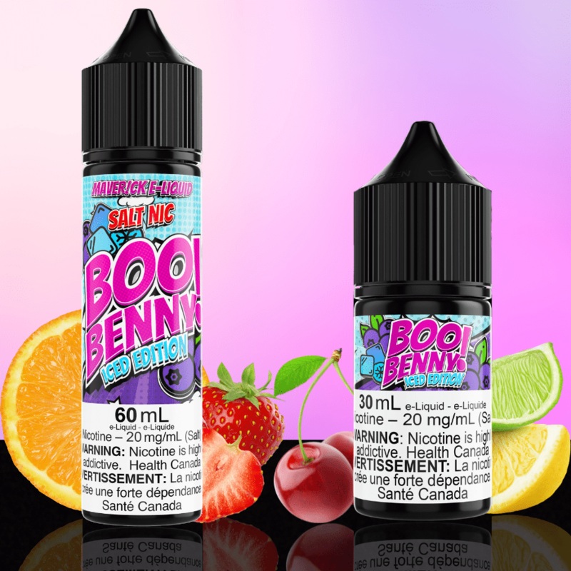 Boo Benny Iced Salt by Maverick E-Liquid