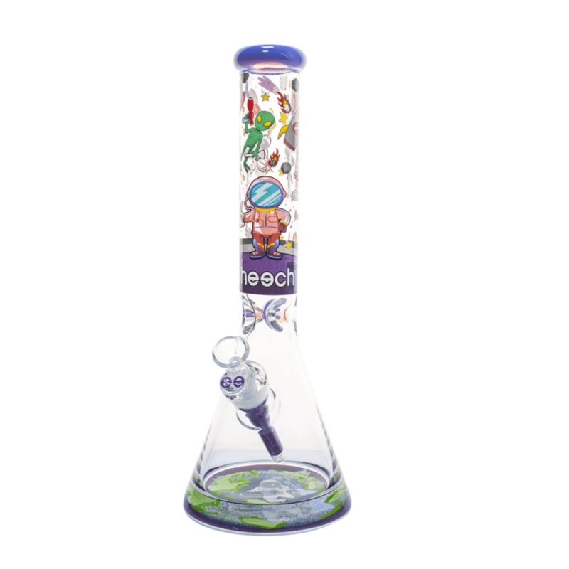 Cheech Glass 16 Space Decal Beaker w/ 12mm Base