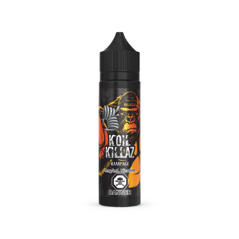 Koil Killaz E-Liquid-60ml|Assault|Assault – Polar Edition|Fury|Rampage|Rampage – Polar Edition|Roundhouse|Roundhouse – Polar Edition|R.I.P|Sasquatch|Sasquatch – Polar Edition|Savage|Savage – Polar Edition|0mg|3mg|6mg|12mg|Federal
