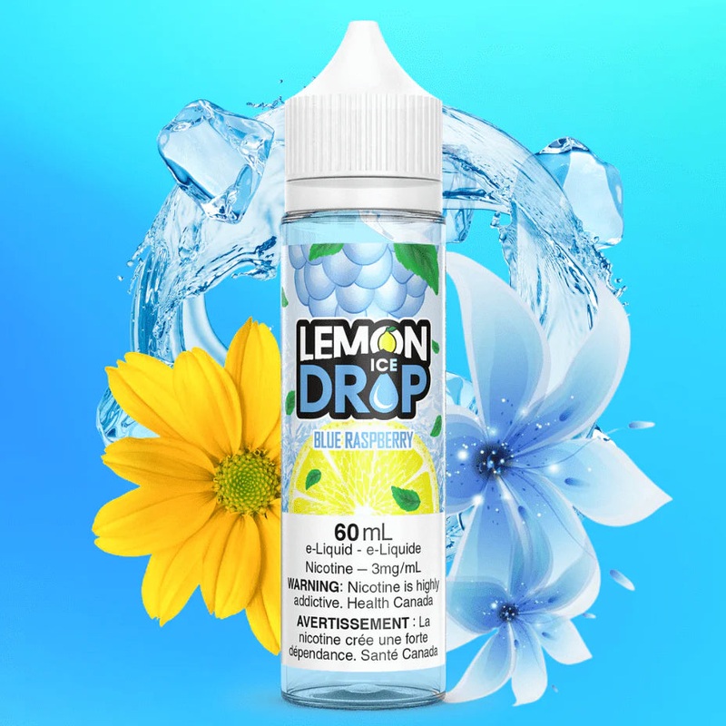 Lemon Drop ICE E-Liquid-60ml|Blue Raspberry|Wild Berry|Pink|Peach|Mango|Double Lemon|Black Currant|Punch|3mg|6mg|12mg|0mg|Federal|Provincial