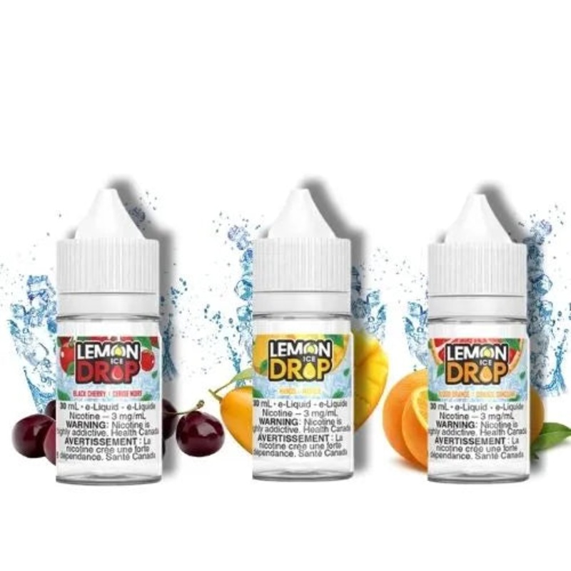 Lemon Drop ICED E-liquid – 30mL SALTS