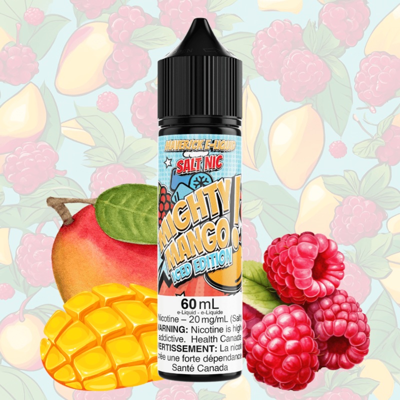 Mighty Mango Iced Salt by Maverick E-Liquid