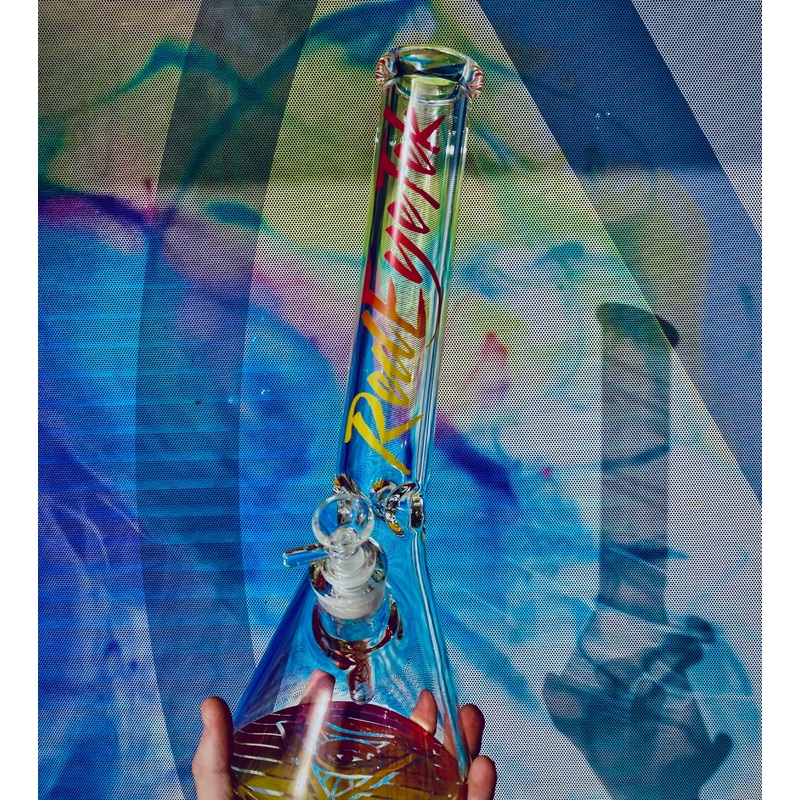 Red Eye Tek 7mm Synth Beaker Bong 15