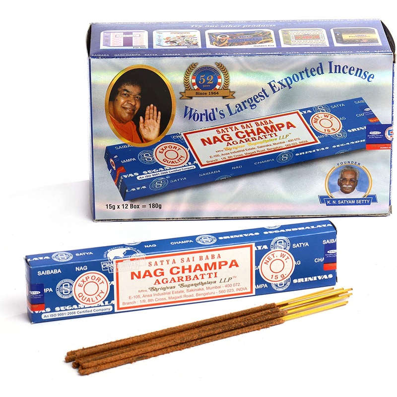 Satya Sai Baba Nag Champa Incense