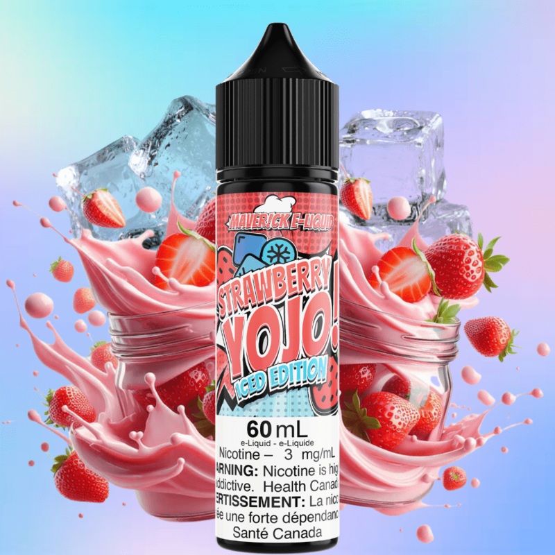 Strawberry Yojo Iced by Maverick E-Liquid