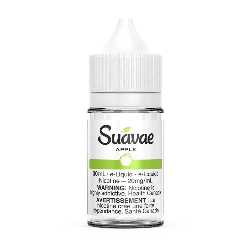Suavae- 30mL SALT|Apple|Flavourless|Grape|Honeydew|Ice|Pomegranate|Raspberry|12mg|20mg|Federal|Provincial