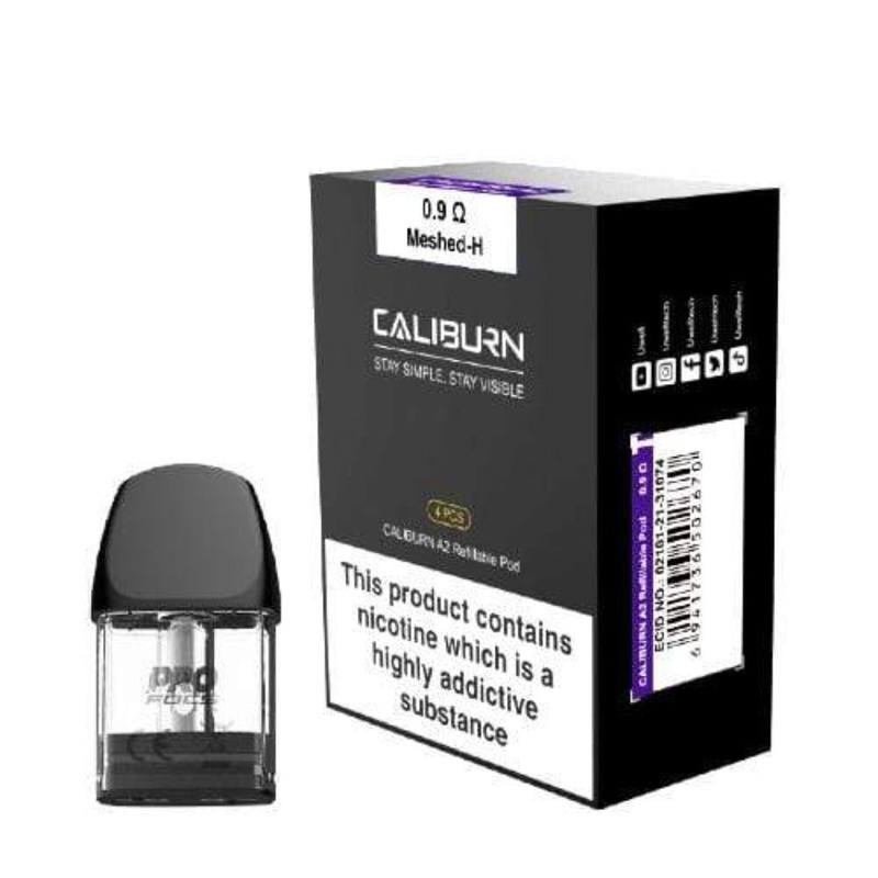 Uwell Caliburn A2 Replacement Pods-4/pk