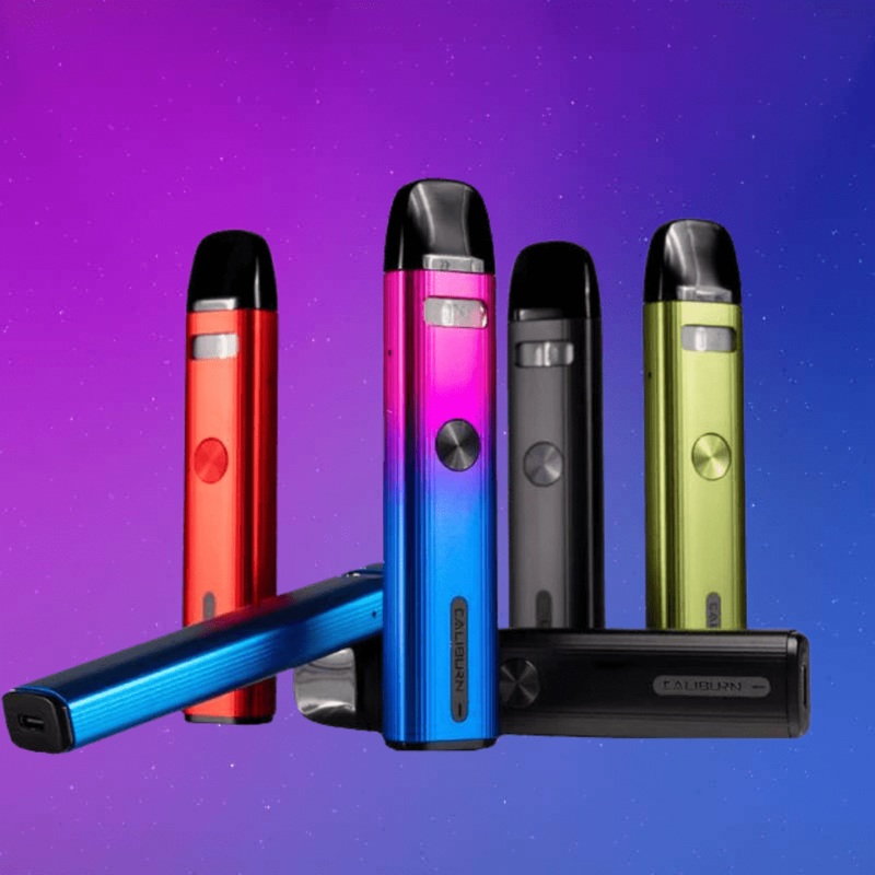 Uwell Caliburn G2 Pod Kit|Carbon Black|Ultramarine Blue|Cobalt Green|Gradient|Pyrrole Scarlet|Shading Gray|Ocean Flame|Gradient Blue