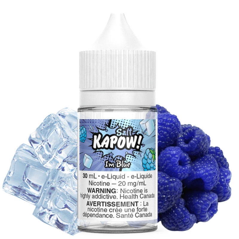 Im Blue Salt by Kapow E-liquid