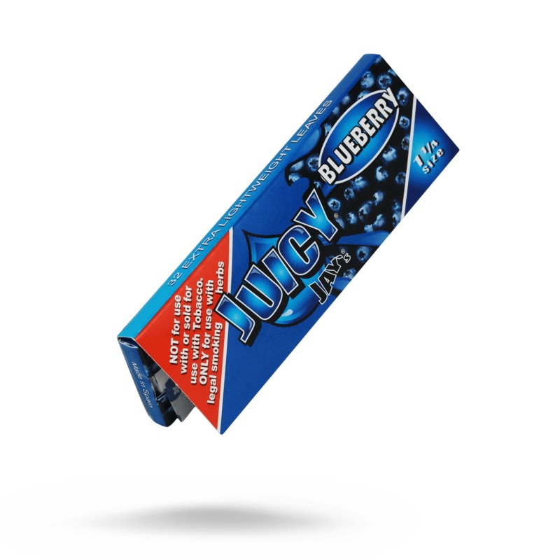 Juicy Jay’s Blueberry Flavoured Rolling Papers 1 1/4