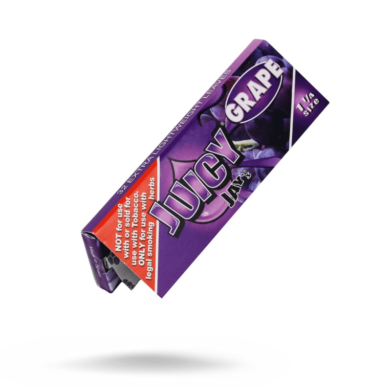 Juicy Jay’s Grape Flavoured Rolling Papers 1 1/4
