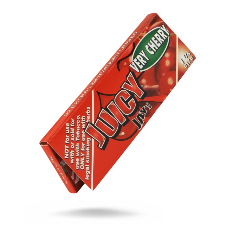 Juicy Jay’s Very Cherry Flavoured Rolling Papers 1 1/4