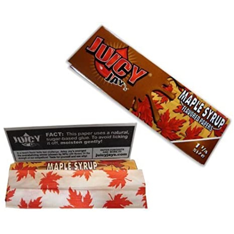 Juicy Jays Maple Syrup Flavoured Rolling Papers-1 1/4