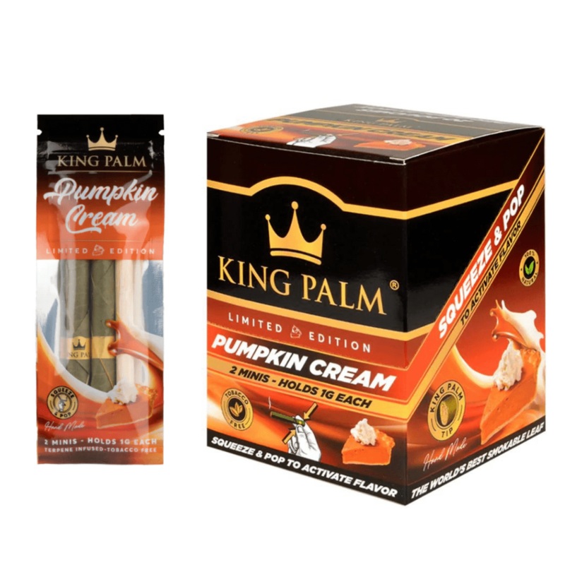 King Palm Mini Pre-Rolls-Pumpkin Cream