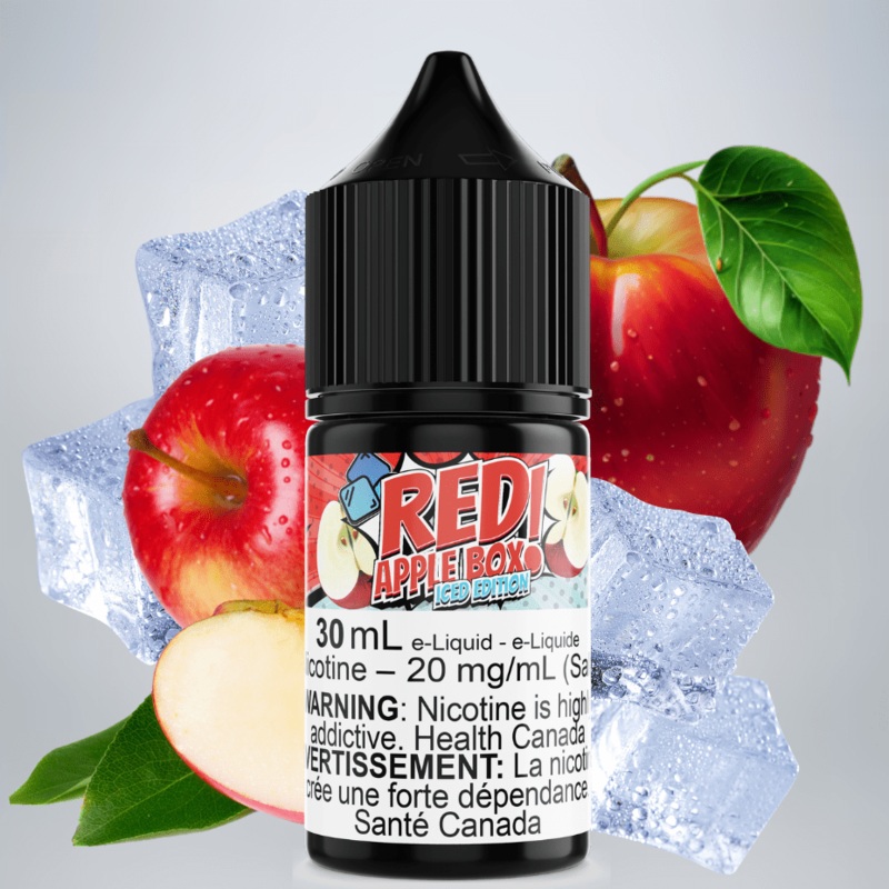 Red Apple Box Iced Salt by Maverick E-Liquid