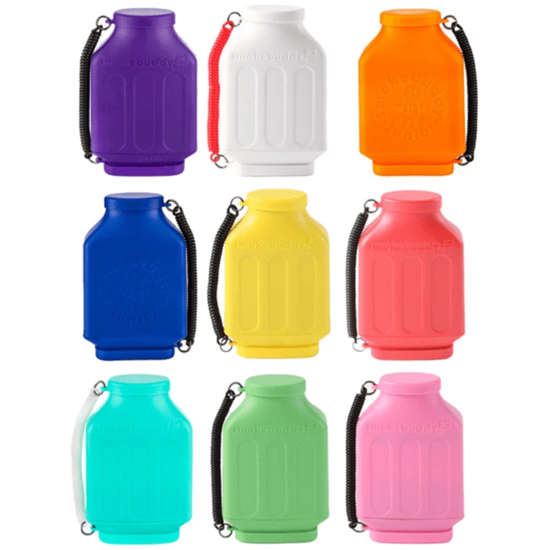 Smoke Buddy Junior Air Filter|Black|Lime|Purple|Pink|Blue